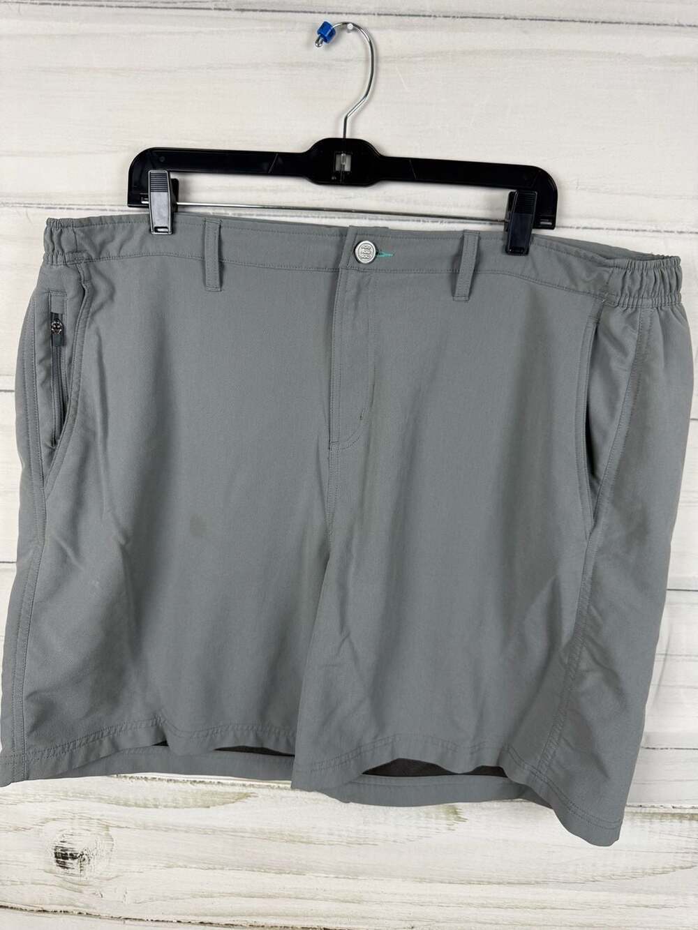 Free Fly Men's Hybrid II Stretch Shorts Charcoal Gray 3XL A14